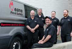 Keane Fire & Safety sells and services Fire protection equipment